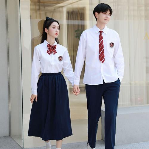 高中生学院风班服运动会开幕式大合唱演出服毕业季服装初中生校服